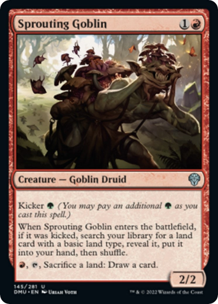 Image for Sprouting Goblin (145) (Dominaria United) - Magic: The Gathering