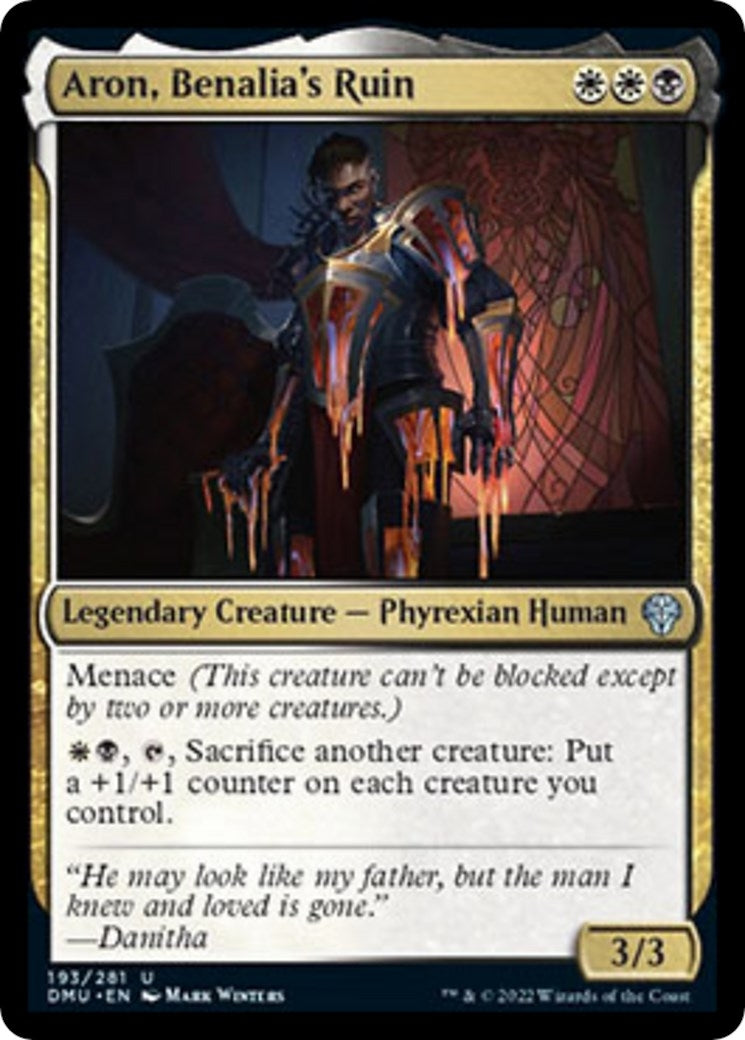 Image for Aron, Benalia's Ruin (193) (Dominaria United) - Magic: The Gathering