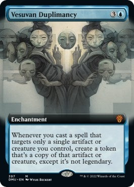Image for Vesuvan Duplimancy (Extended Art) (397) (Dominaria United) - Magic: The Gathering