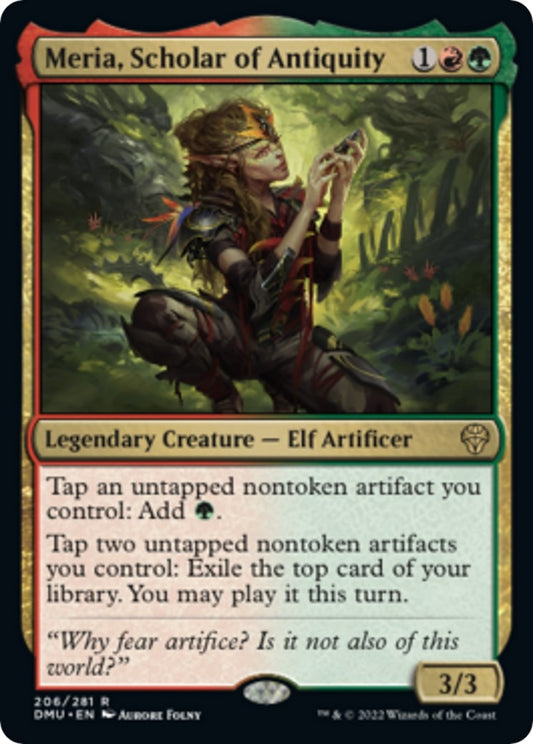 Image for Meria, Scholar of Antiquity (206) (Dominaria United) - Magic: The Gathering