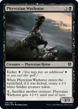 Image for Phyrexian Warhorse (101) (Dominaria United) - Magic: The Gathering