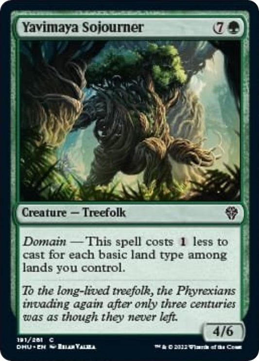 Image for Yavimaya Sojourner (191) (Dominaria United) - Magic: The Gathering