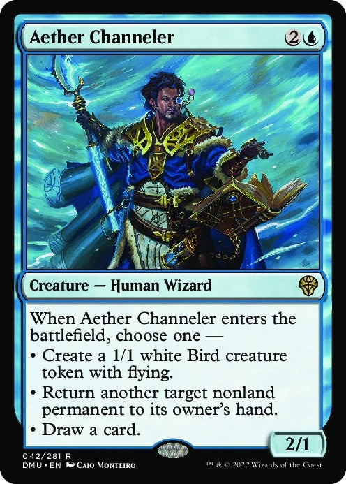 Image for Aether Channeler (42) (Dominaria United) - Magic: The Gathering