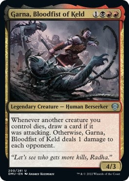 Image for Garna, Bloodfist of Keld (200) (Dominaria United) - Magic: The Gathering