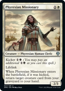 Image for Phyrexian Missionary (27) (Dominaria United) - Magic: The Gathering