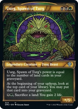 Image for Uurg, Spawn of Turg (Showcase) (324) (Dominaria United) - Magic: The Gathering