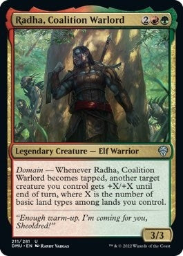 Image for Radha, Coalition Warlord (211) (Dominaria United) - Magic: The Gathering