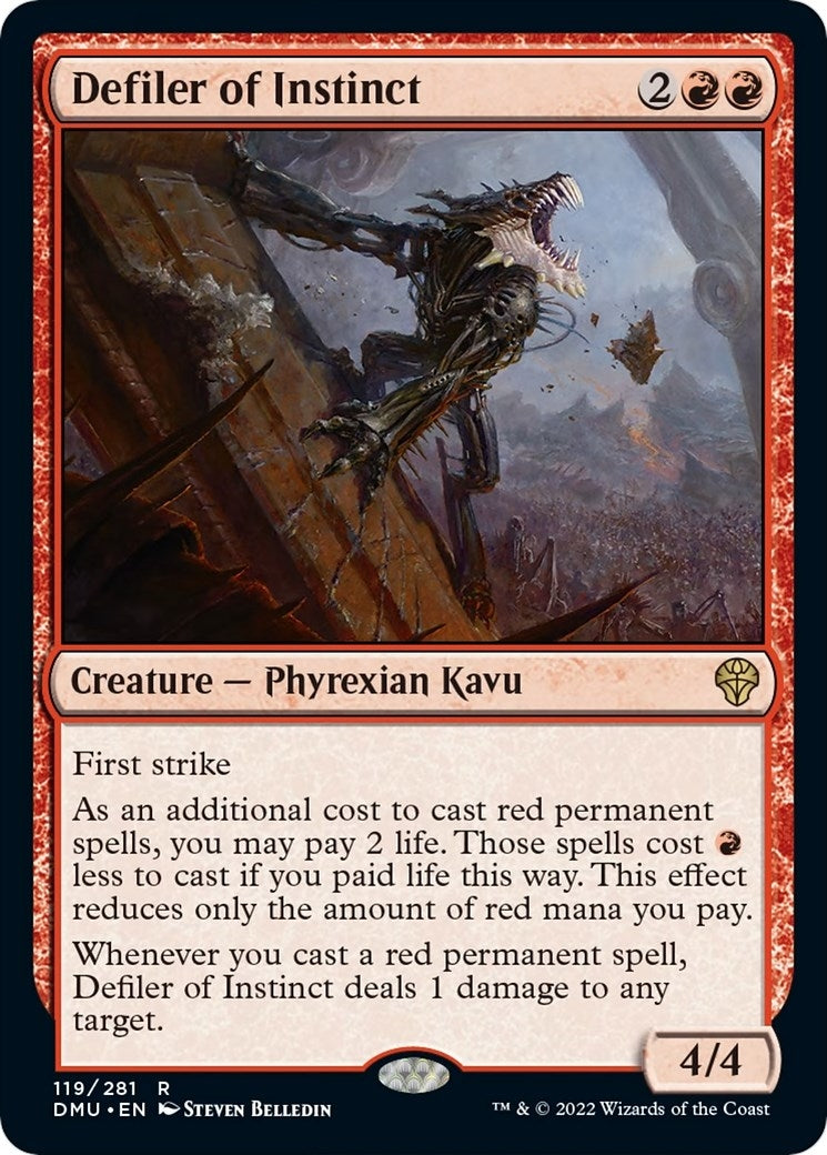 Image for Defiler of Instinct (119) (Dominaria United) - Magic: The Gathering