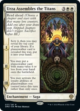 Image for Urza Assembles the Titans (37) (Dominaria United) - Magic: The Gathering