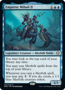 Image for Emperor Mihail II (23) (Commander: Dominaria United) - Magic: The Gathering