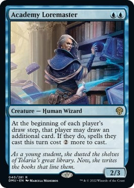 Image for Academy Loremaster (40) (Dominaria United) - Magic: The Gathering