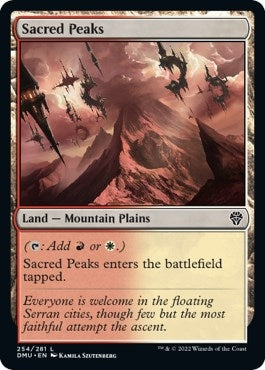 Image for Sacred Peaks (254) (Dominaria United) - Magic: The Gathering