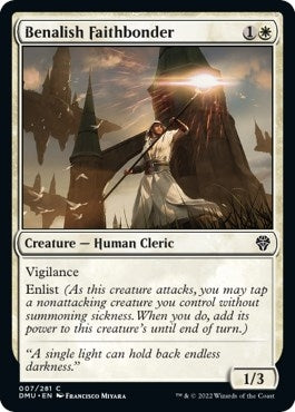 Image for Benalish Faithbonder (7) (Dominaria United) - Magic: The Gathering