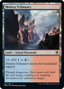 Image for Molten Tributary (251) (Dominaria United) - Magic: The Gathering
