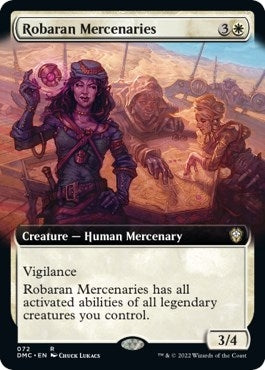 Image for Robaran Mercenaries (Extended Art) (72) (Commander: Dominaria United) - Magic: The Gathering