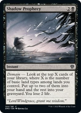 Image for Shadow Prophecy (105) (Dominaria United) - Magic: The Gathering