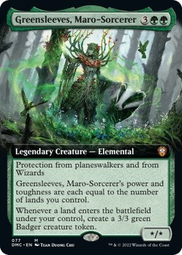 Image for Greensleeves, Maro-Sorcerer (Extended Art) (77) (Commander: Dominaria United) - Magic: The Gathering