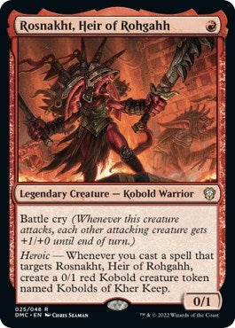 Image for Rosnakht, Heir of Rohgahh (25) (Commander: Dominaria United) - Magic: The Gathering