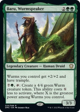 Image for Baru, Wurmspeaker (26) (Commander: Dominaria United) - Magic: The Gathering