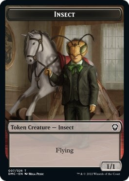 Image for Insect Token (7) (Commander: Dominaria United) - Magic: The Gathering
