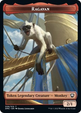 Image for Ragavan // Treasure Double-Sided Token (6 // 24) (Commander: Dominaria United) - Magic: The Gathering