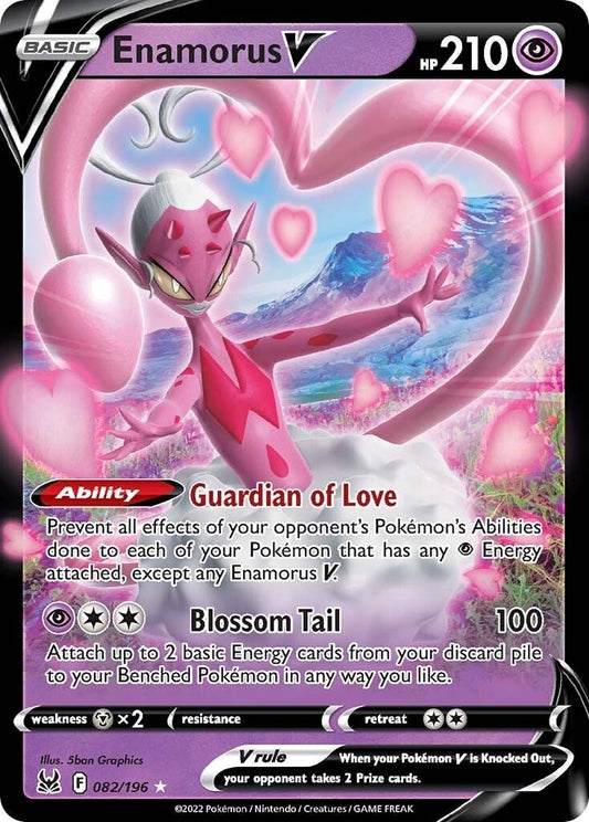 Image for Enamorus V (082/196) (SWSH11: Lost Origin) - Pokemon