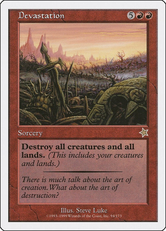 Image for Devastation (94) (Starter 1999) - Magic: The Gathering