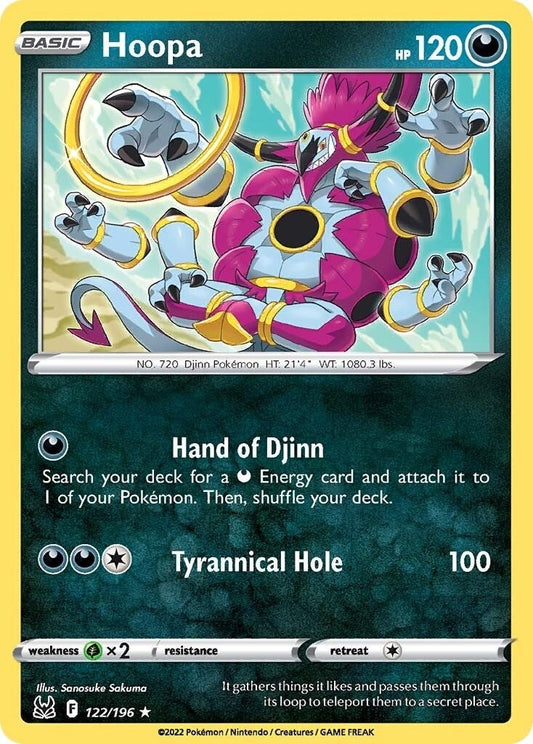 Image for Hoopa (122/196) (SWSH11: Lost Origin) - Pokemon