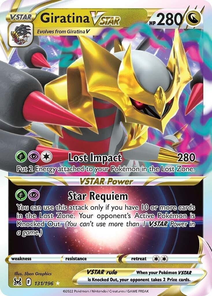 Image for Giratina VSTAR (131/196) (SWSH11: Lost Origin) - Pokemon