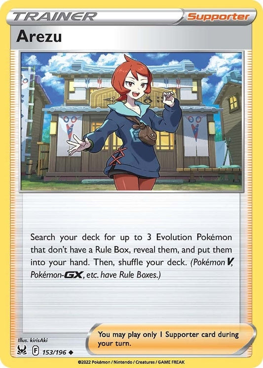Image for Arezu (153/196) (SWSH11: Lost Origin) - Pokemon