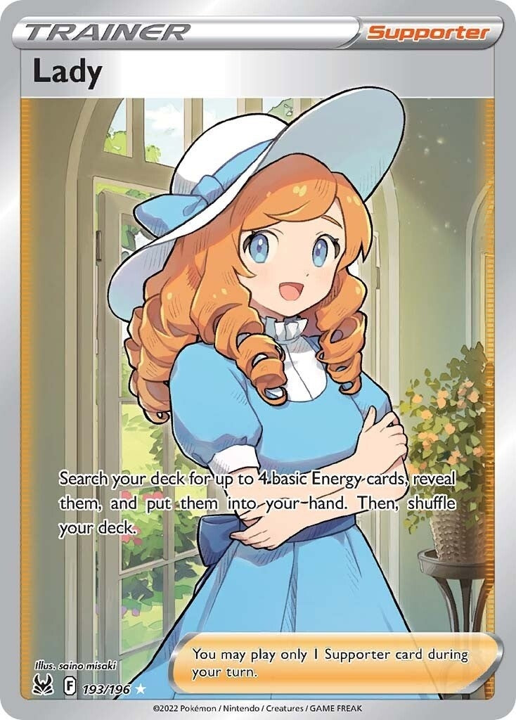 Image for Lady (Full Art) (193/196) (SWSH11: Lost Origin) - Pokemon