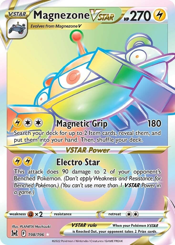 Image for Magnezone VSTAR (Secret) (198/196) (SWSH11: Lost Origin) - Pokemon