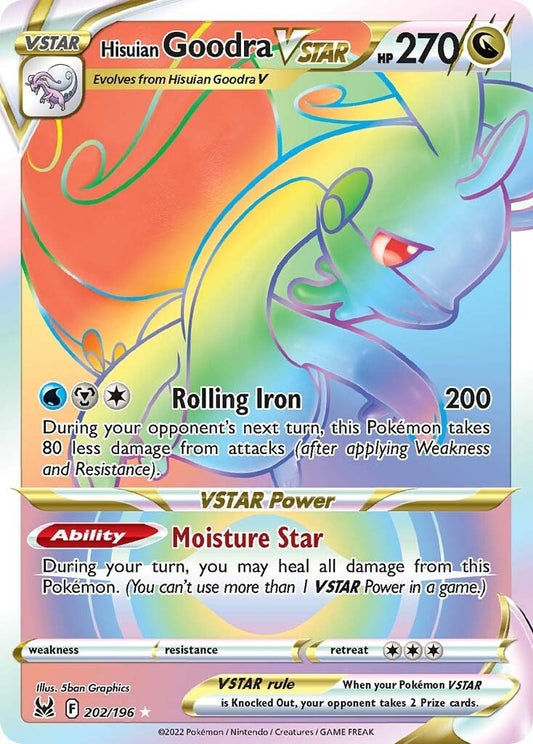 Image for Hisuian Goodra VSTAR (Secret) (202/196) (SWSH11: Lost Origin) - Pokemon