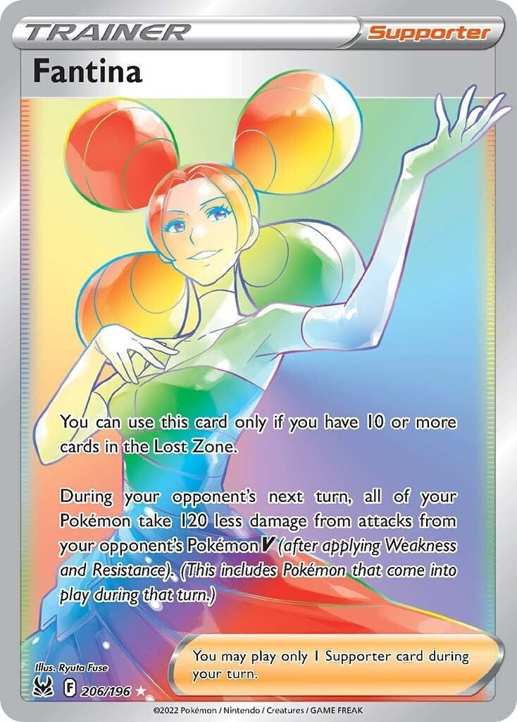 Image for Fantina (Secret) (206/196) (SWSH11: Lost Origin) - Pokemon