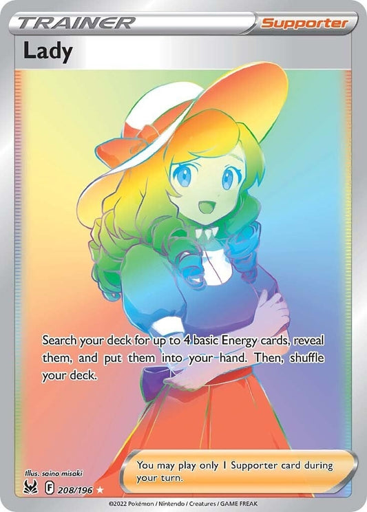 Image for Lady (Secret) (208/196) (SWSH11: Lost Origin) - Pokemon