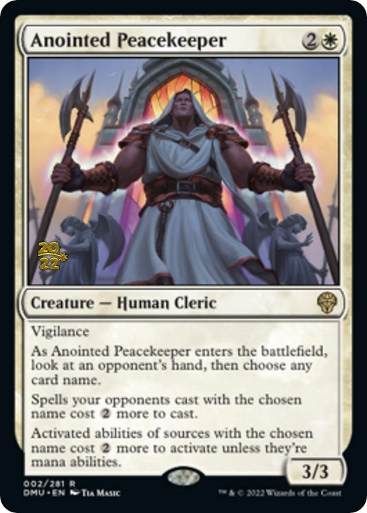 Image for Anointed Peacekeeper (2) (Prerelease Cards) - Magic: The Gathering