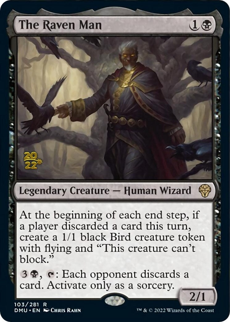Image for The Raven Man (103) (Prerelease Cards) - Magic: The Gathering