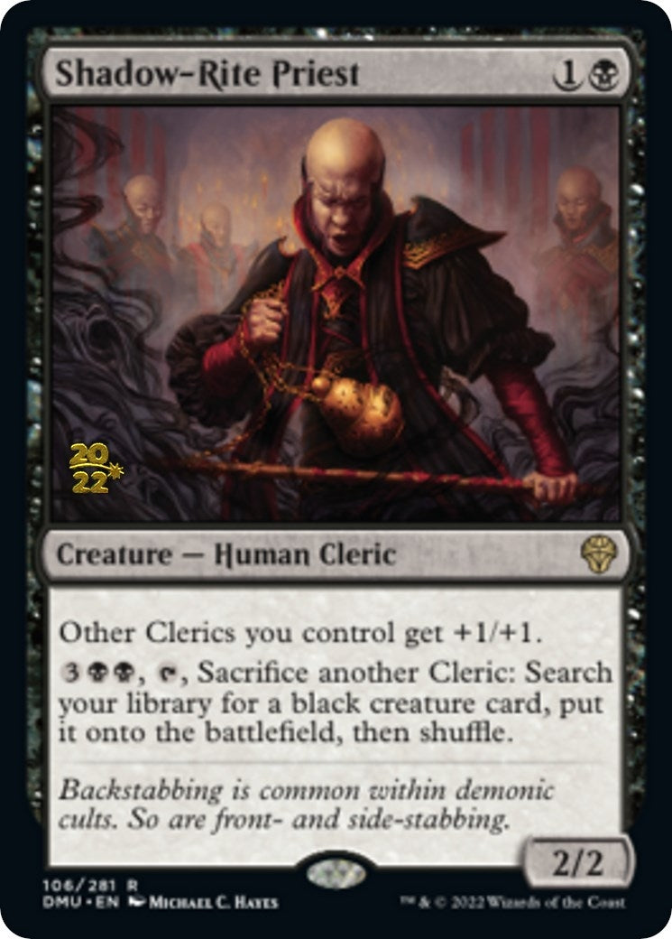 Image for Shadow-Rite Priest (106) (Prerelease Cards) - Magic: The Gathering
