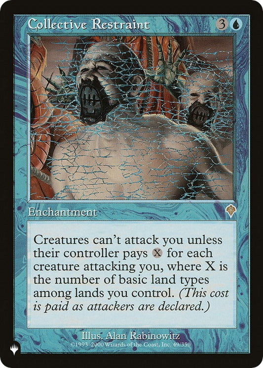 Image for Collective Restraint (49/350) (The List Reprints) - Magic: The Gathering