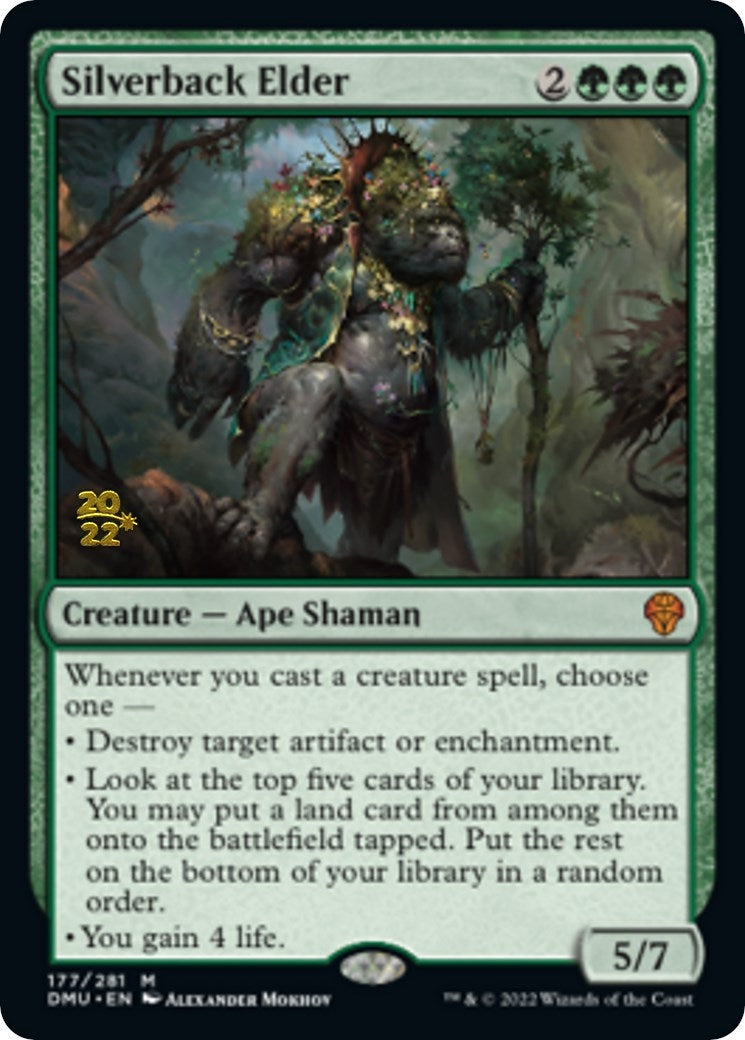 Image for Silverback Elder (177) (Prerelease Cards) - Magic: The Gathering
