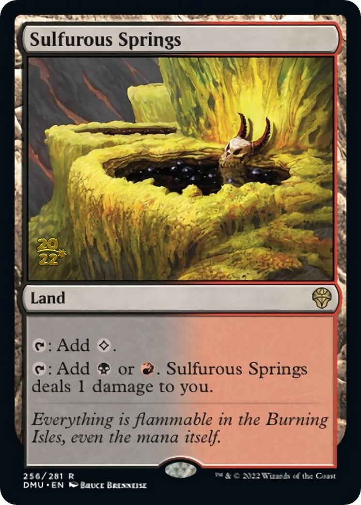 Image for Sulfurous Springs (256) (Prerelease Cards) - Magic: The Gathering
