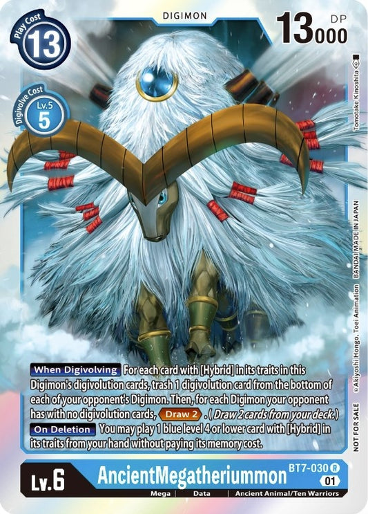 Image for AncientMegatheriummon (Event Pack 3) (BT7-030 R) (Next Adventure) - Digimon Card Game