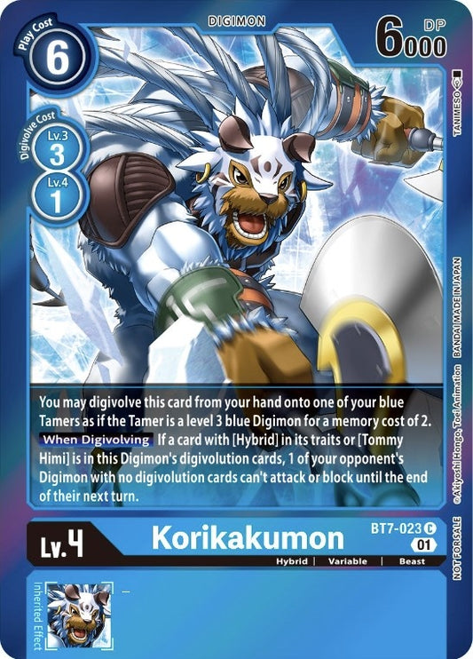 Image for Korikakumon (Event Pack 3) (BT7-023 C) (Next Adventure) - Digimon Card Game