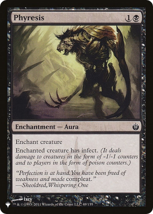 Image for Phyresis (49/155) (The List Reprints) - Magic: The Gathering