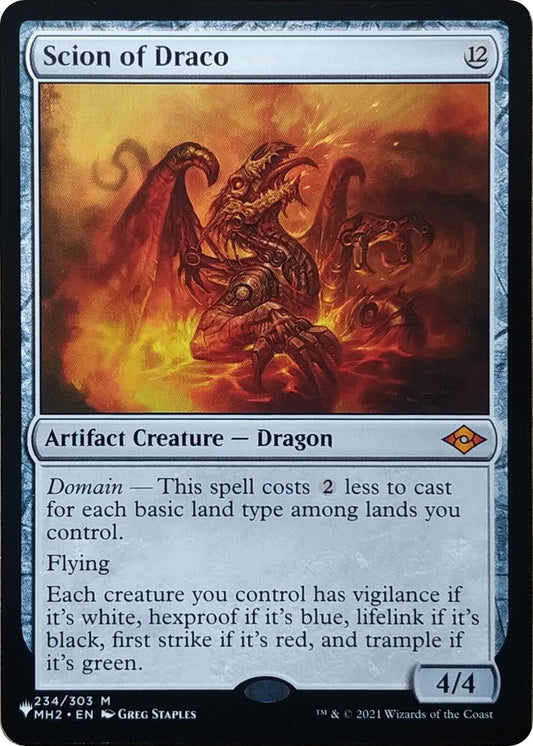 Image for Scion of Draco (234/303) (The List Reprints) - Magic: The Gathering