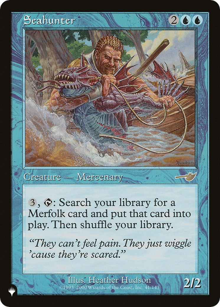 Image for Seahunter (41/143) (The List Reprints) - Magic: The Gathering