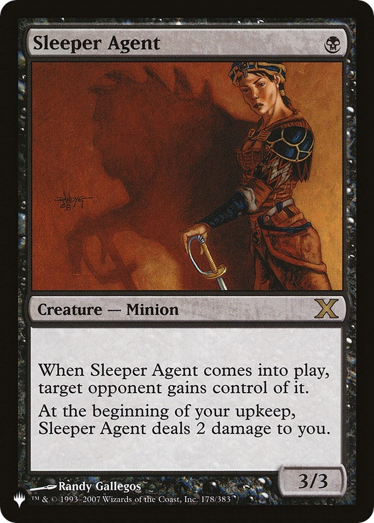 Image for Sleeper Agent (178/383) (The List Reprints) - Magic: The Gathering