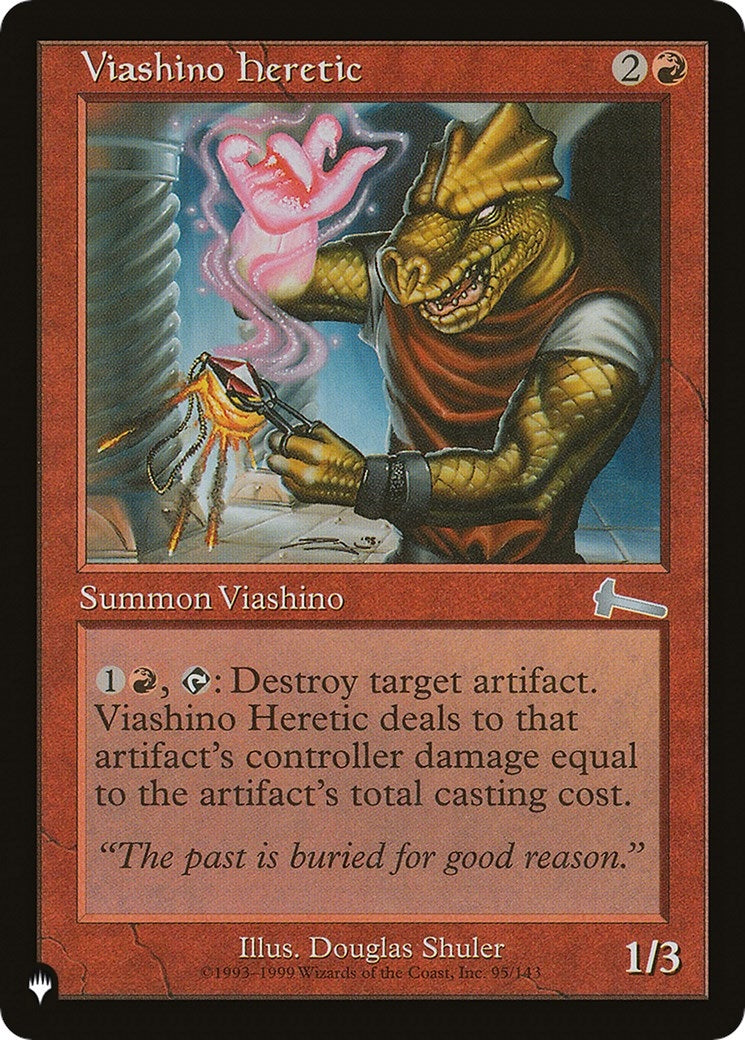 Image for Viashino Heretic (95/143) (The List Reprints) - Magic: The Gathering