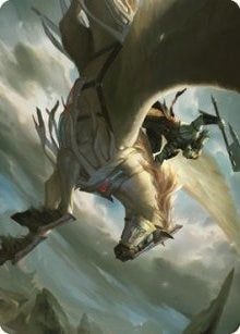 Image for Cleaving Skyrider Art Card (5) (Art Series: Dominaria United) - Magic: The Gathering