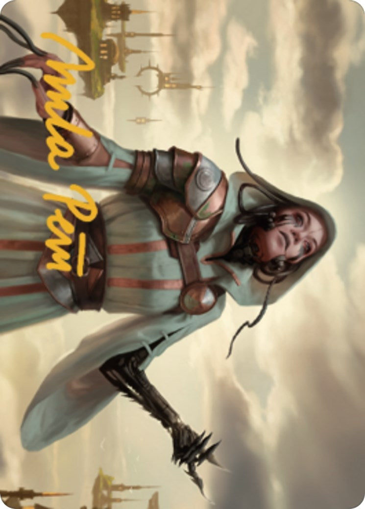 Image for Phyrexian Missionary Art Card (Gold-Stamped Signature) (11) (Art Series: Dominaria United) - Magic: The Gathering